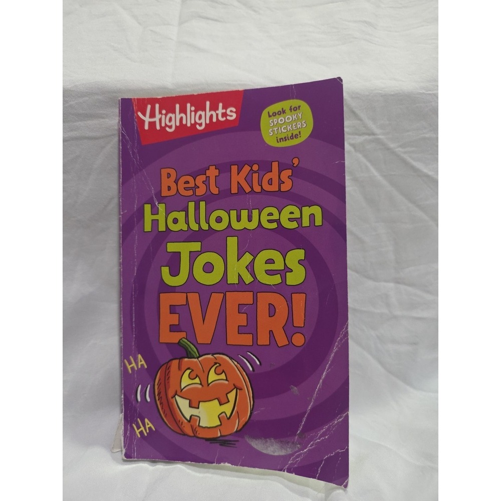 Best Kids' Halloween Jokes Ever!‎ Highlights Joke Books Paperback Pre-owned